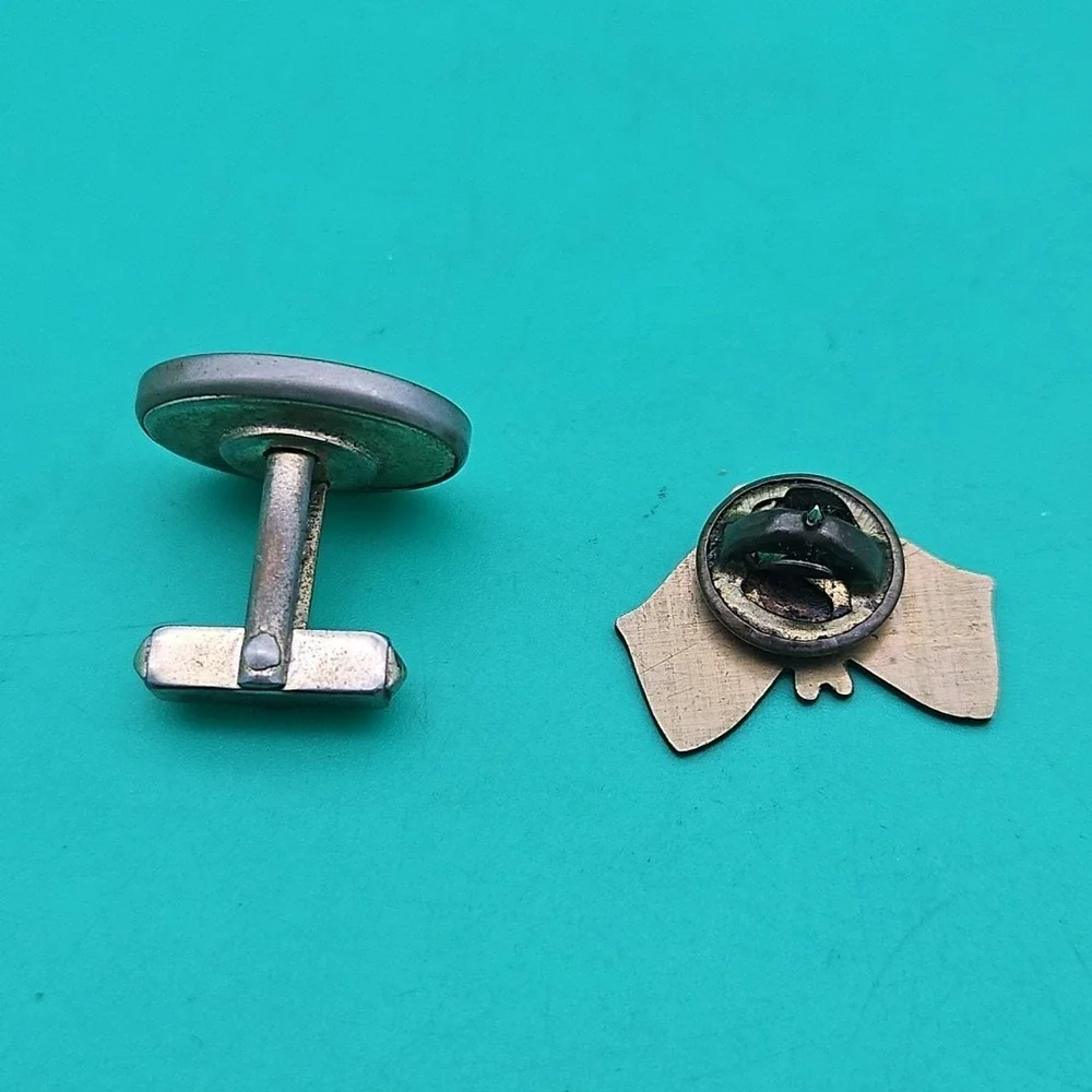 Vintage Freemason‎ Collectibles Pin And Cufflink